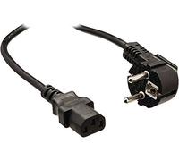 TronicXL Câble d'alimentation court court pour appareil à froid avec câble d'alimentation 0,4 m IEC-320-C13 Câble de raccordement de 40 cm contact de protection pour PC Ordinateur