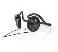 TronicXL Casque design tour de cou - Bandeau stéréo - Prise jack 3,5 mm - Pour smartphone iPhone et téléphone portable (câble banque)