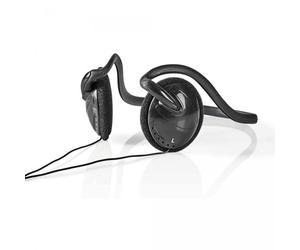 TronicXL Casque design tour de cou - Bandeau stéréo - Prise jack 3,5 mm - Pour smartphone iPhone et téléphone portable (câble banque)