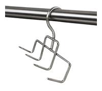 TronicXL Crochet de fumage en acier inoxydable - Fabriqué en Italie - Crochet à viande pour fumoir et boucherie - Pour viande, poisson, côtes, fumage et bacon