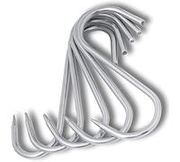 TronicXL Crochet en S en acier inoxydable de qualité supérieure 200 mm x 10 mm