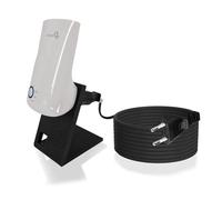 TronicXL Extension 2 m + Support Répéteur WiFi Compatible avec TP-Link RE190 AC750 RE330 TL-WA850RE Support câble 2 mètres + Support