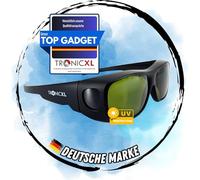 TronicXL Grow Lunettes de protection UV LED à spectre complet pour la growbox, les plantes, les serres, la culture hydroponique, contre l'éclairage infrarouge et UV, accessoire de protection des yeux