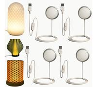 TronicXL Kit de 4 pièces LED pour accessoires d'imprimante 3D Bambulab P1P P1S P2S A1 Mini X1 X1C X1E MH001 Kit de lampe LED LAMP KIT 001 compatible avec Bambu Lab