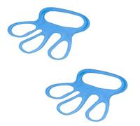 TronicXL Lot de 2 protège-gants professionnels Fingerfix - Bleu - Tendeur de gants - Aide à l'enfilage - Accessoires bouchers, bouchers, cuisiniers