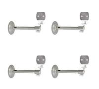 TronicXL Lot de 4 supports muraux pour caméra CCD CCTV - Support mural pour caméra de surveillance - Anneau Cam Arlo Pro Eufy Wyze Rift Sensor HTC Vive 1/4"