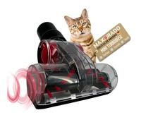 TronicXL Mini brosse turbo pour poils d'animaux, peluches, aspirateur, 32 mm, 35 mm, buse pour poils d'animaux, brosse à coussin, brosse pour poils d'animaux, compatible avec Bosch Siemens