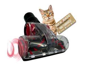 TronicXL Mini brosse turbo pour poils d'animaux, peluches, aspirateur, 32 mm, 35 mm, buse pour poils d'animaux, brosse à coussin, brosse pour poils d'animaux, compatible avec Bosch Siemens