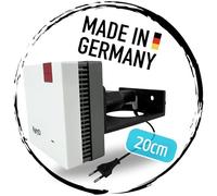 TronicXL Rallonge / support mural pour répéteur Wi-Fi compatible avec Fritz Repeater 600 1200 1750E 2400 AVM Fritz! Support mural pour amplificateur Wi-Fi (20 cm + support mural)