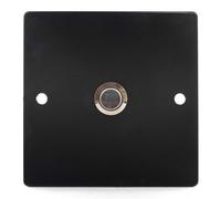 TronicXL Sonnette Plaque de Sonnette Anthracite Sonnette Manipule Argent