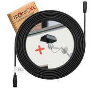 TRONICXL Support mural + rallonge pour antenne Segway Navimow 10 m Accessoires tondeuse robot i105E i108E H500E-VF H800E-VF H1500E-VF H3000E-VF Rallonge RTK Antenne