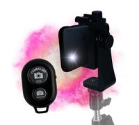 TronicXL Support rotatif pour smartphone - Avec retardateur automatique - Pour chaussures froides - Compatible avec Apple iPhone - Pour téléphone portable et appareil photo