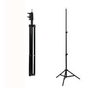 TronicXL Trépied de 210 cm de haut pour appareil photo, lumière, webcam, support trépied 1/4" de haut, 2,1 m