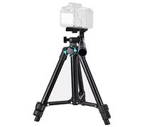 TronicXL Trépied de Table réglable en Hauteur pour Appareil Photo Reflex numérique I Compatible avec Logitech Webcam Samsung Sony Nikon Canon I Tête panoramique à manivelle Streaming