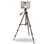 TronicXL Trépied pour Appareil Photo, trépied pour Tablette, 134 cm, pour tablettes compatibles avec iPad Mini Air 1 2, Samsung Android, trépied pour Appareil Photo avec tête panoramique