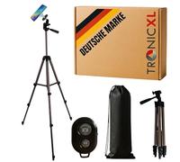 TRONICXL Trépied pour smartphone avec télécommande I Rotation élevée et inclinable I Support magnétique Compatible avec Magsafe Apple iPhone Xiaomi Google Pixel