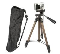TronicXL Trépied Universel pour Appareil Photo 105 cm + Housse de Niveau Compact réglable Voyage Compatible avec Nikon Canon EOS Sony Panasonic DSLR SLR Reflex Olympus Fuji Samsung Sac de Transport