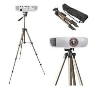 TronicXL Tripod19P - Trépied pour projecteur 1/4" - Compatible avec Philips, BenQ, Asus, Acer, Epson, Sony, Panasonic, WiMiUS, TOUMEI, Merisny, QKK, OTHA, Android, Aiptek