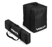 TRONIOS Vonyx Housse de Protection pour Système Colonne VX822, Étui Résistant et Léger Contre Poussières Rayures et Éclaboussures, Accès aux Poignées, Idéale pour DJ Mobiles Groupes et Événements