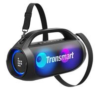 Tronsmart Bang SE Haut-Parleur Bluetooth avec bandoulière, Haut-Parleur d'extérieur Portable 40 W, 24 Heures d'autonomie, Bluetooth 5.3, étanchéité IPX6, AUX, Fente pour Carte Micro SD, Lecture USB,