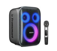 Tronsmart Halo 200 ¿ Enceinte Bluetooth 3 voies 120W, micro intégré, entrée guitare, contrôle via app, idéale pour concert maison ¿ 1 micro inclus