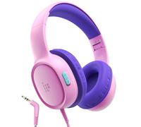Tronsmart Casque Audio Enfant, Casque Enfant Pliable, Volume Sûr 85/94 DB Casque Musique Enfant, Haut-Parleurs De 40 Mm, Son Clair Et Doux, Bandeau Réglable pour l'Apprentissage Et Le Divertissement