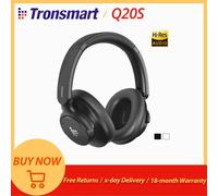 Tronsmart Sounfii Q20S Casque sans fil Bluetooth avec suppression du bruit Temps de lecture 60 heures Contrôle par application audio haute résolution White