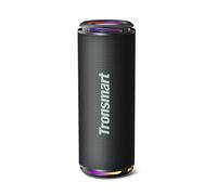 Tronsmart T7 Lite ¿ Enceinte Bluetooth étanche IPX7, basses renforcées, 24h de lecture, contrôle via app, idéale pour camping ¿ Noir