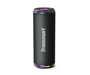Tronsmart T7 Lite Haut-parleur Bluetooth 5.3, Haut-parleur Portable Puissant de 30W avec Lumière LED Colorée, Étanchéité IPX7, Son Stéréo, Contrôle via Application, Prend en Charge TF, SD, pour Fêtes,