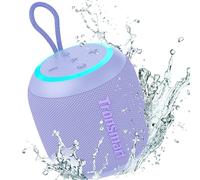 Tronsmart T7 Mini Haut-Parleur Bluetooth Portable Compact avec lumières, Bluetooth 5.3, 15 W, 18 Heures de Lecture, Son stéréo 360°, étanche IPX7, pour la Maison, l'extérieur, Les Voyages