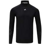 TronX Chemise de hockey de compression avec protège-cou - Protège-cou à manches longues pour hommes, adultes et jeunes garçons