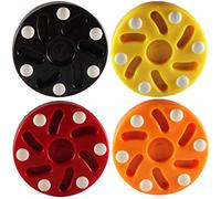 TronX Lot de 4 palets de hockey officiels S10 (mélange)