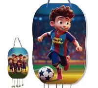 trookee - Pignata Football Blugrana - Pignade Anniversaire Enfants Grand Football De Remplissage Avec Garçons et Cadeaux Pour Garçons et Filles - T-shirt Blaugrana - Décoration Anniversaire