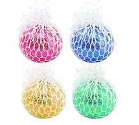 TROONZ Balles Anti-Stress,Pressez Les balles sensorielles | Fidget Toys avec Paillettes colorées, Fidget Ball, Aide à se détendre, à décompresser et à se concentrer