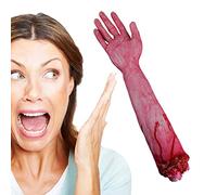 TROONZ Main sanglante coupée,Fausses Mains Halloween Bloody Dead Props pour la Décoration d'Ambiance - Parfait pour la décoration d'halloween, Le Poisson d'avril, Le Cosplay et la fête