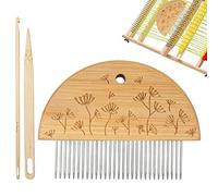 TROONZ Métier à Tisser Multi-métiers en Bois | Art Tissage créatif Portable pour Adultes débutants et Experts