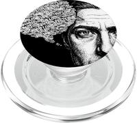 Trop Bruyant l'esprit de santé mentale trop réfléchie PopSockets PopGrip pour MagSafe