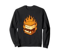 Trop Chaud pour Manipuler Un feu de Camp Amusant S'more Sweatshirt