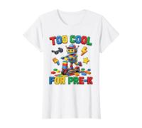 Trop Cool pour la Conception de la Trottinette Robot pré-K T-Shirt Graphique avec Valeur