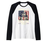 Trop Cool pour la règle Britannique George Washington Style Vintage Manche Raglan