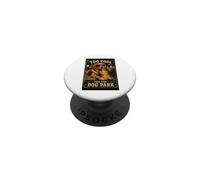 Trop Cool pour Le Parc à Chiens Motif Golden Retriever PopSockets PopGrip Adhésif