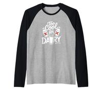 Trop Cool pour Les régimes sans Produits laitiers Santé végétalienne Manche Raglan