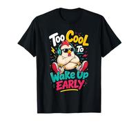 Trop Cool pour Se Lever Tôt Humour T-Shirt