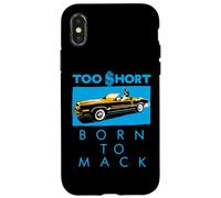 Trop Court - Born to Mack Hi Contrast Coque pour iPhone X/XS