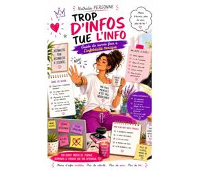 Trop d’infos tue l’info - Guide de survie face à l’infobésité toxique: Un guide de survie drôle et salutaire pour celles et ceux qui veulent penser mieux, vivre mieux, et respirer à nouveau.