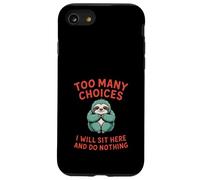 Trop de choix Lazy Sloth Coque pour iPhone SE (2020) / 7 / 8
