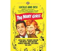 Trop De Filles DVD 1940 Lucille Ball, Richard Carlson, Ann Miller, Eddie Bracken