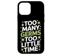 Trop de germes trop peu de temps Microbiologiste Coque pour iPhone 12 mini
