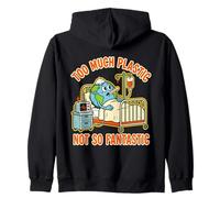 Trop de Plastique, ce n'est Pas Fantastique Recycler Le Sweat à Capuche