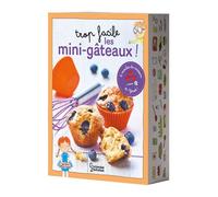 Trop facile les mini-gâteaux ! - + 6 moules + 1 fouet - Agnès Besson - Larousse - Jeux livres objets